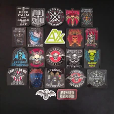 Heavy Metal Stickers Deathbat Skull Vinyl A7x Rock Band Avenged Sevenfold