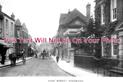 HA 5570 - High Street, Ringwood, Hampshire c1910