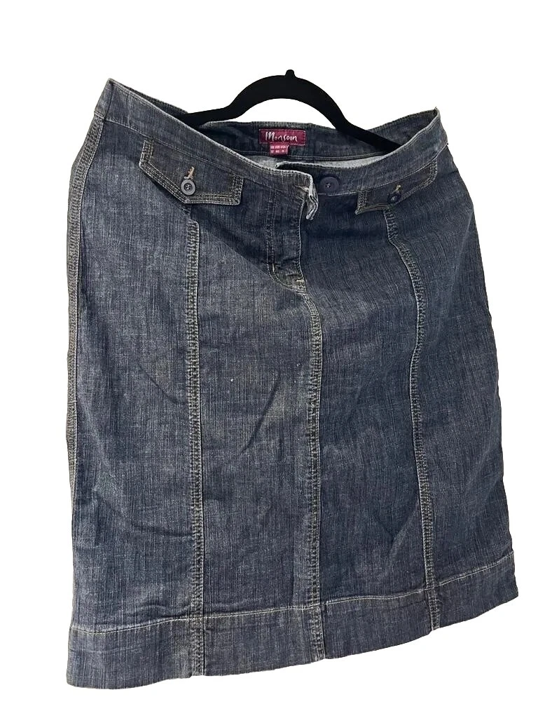 Monsoon denim skirt 2025