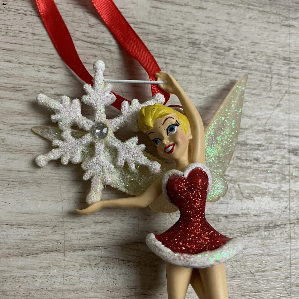 Disney Adorno de Navidad Campanilla Copo de Nieve Foto 2 de 4