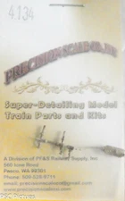 Precision Scale O #4134 Waterglass, Shay & Logging Locomotives (Brass)