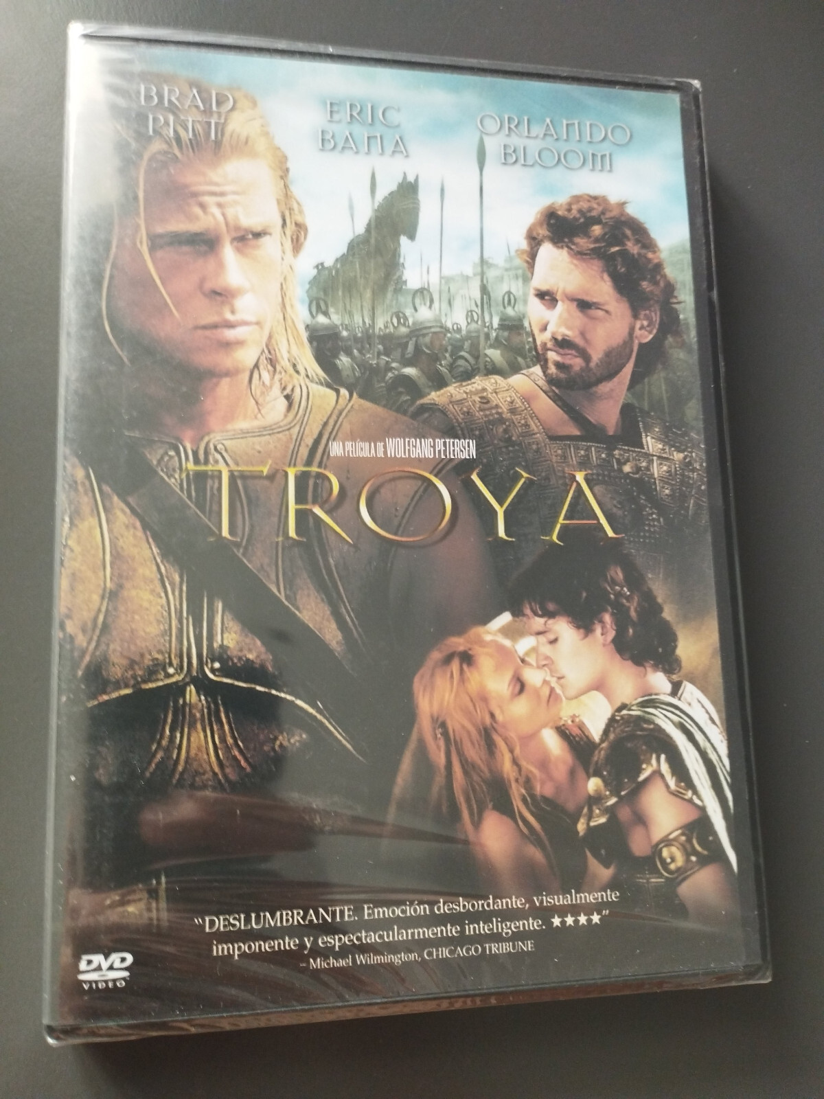 Troy Brad Pitt Orlando Bloom Eric Bana - DVD Region 2 Spanish English New 3T