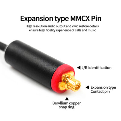 Type C To MMCX Cable With Mic For SHURE JVC AKG SONY Fiio Type C To MMCX Cable With Mic For SHURE JVC AKG SONY Fiio