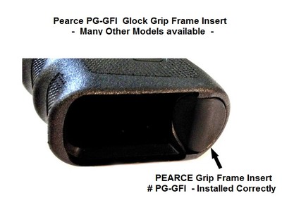 Pearce Grip PG-GFISC Glock Sub Compact for GEN3 - G26 G27 G33 Grip