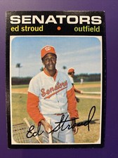 Ed Stroud 1971 #217 Topps Baseball Card - Super Nice Card - Excellent +