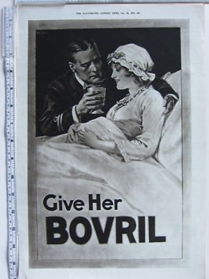 1918 WK DRUCK WERBUNG BOVRIL