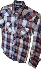 Vtg 90s NOS Wrangler Western Shirt M
