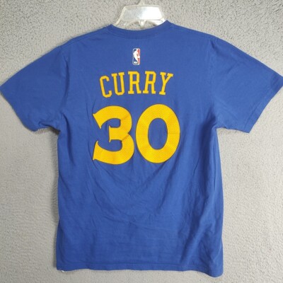 Golden State Warriors Shirt Adult Medium Stephen Curry 30