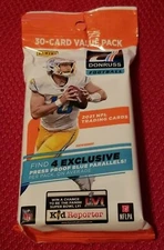 2021 Panini Donruss Football Value Pack (30-Cards)