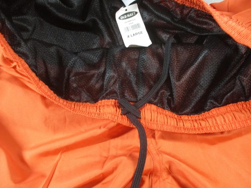 Ancien pantalon de pluie marine homme XL orange maille doublé zip cheville réfléchissant taille élastique - Photo 7/13