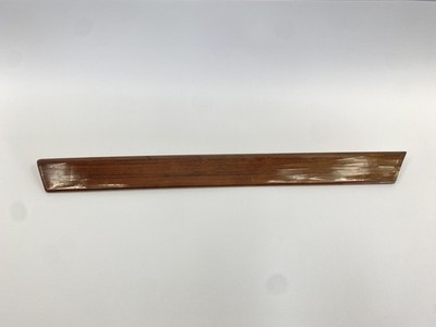 Walnut wood door trim strip left front Mercedes W124 SED KOM USZKO