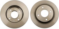 2X TRW DF4081 Bremsscheibe FüR Volvo Mitsubishi KIA Hyundai Proton