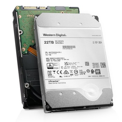 WD DC HC570 22TB WUH722222ALE6L1 0F48154 7.2K RPM SATA 6Gb/s 512e 3.5'' SED HDD
