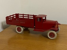 Wyandotte Pressed Steel Truck Large Stake Bed Truck A3-57