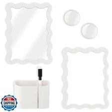 Jingmore Scalloped Magnetic Locker Accessories Kit Back to School Essentials 