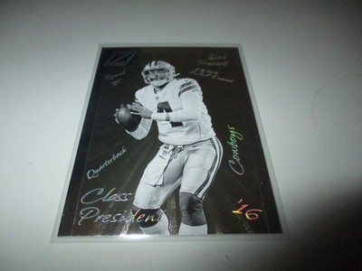 Dak Prescott 2022 Panini Zenith Class President #CP-2016