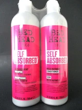 TIGI Bed Head Shampoo and Conditioner For Dry Hair Self Absorbed 25.36 Oz Duo
