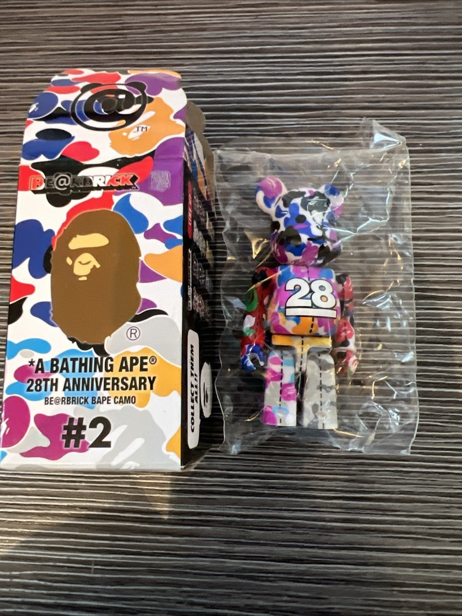 Bear Brick Bathing Ape 28Th Anniversary Bape Camo #2 100% Variable