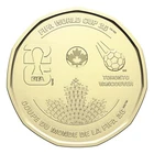 2026 Canada FIFA World Cup Loonie 1 Dollar Mint UNC $1 Non-Colored Coin