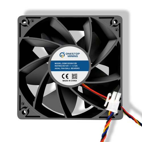 4PCS New Cooling Fan For Bitmain Antminer S21 S19Kpro BTC Bitcoin Miner Mining - Picture 2 of 2