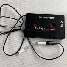 Monster Aux Cord Cassette Adapter 800 - iCarPlay for Car Tape Deck Apple Adapter