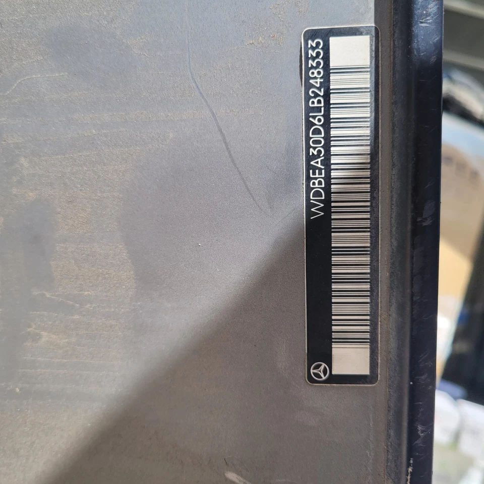 Mercedes Benz 1990 300 E Sedan Trunk Gray USED - Image 4 of 4