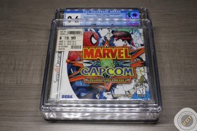 CGC 9.6 A+ - Marvel vs. Capcom: Clash of Super Heroes Sega Dreamcast 1999 NEW!