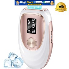 Quick  Effective IPL Laser Hair Removal Device - 86 Reduction in 3 Weeks, Gold