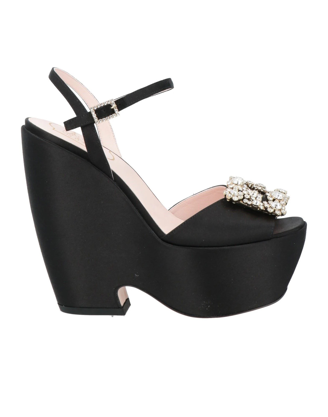 Roger Vivier - Women - Satin Sandals - Black 216890₽