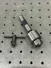 JACOBS 1A MEDIUM DUTY DRILL CHUCK - 0 to 1/4" - 1/2" shank With Key