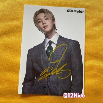 BTS ARIRANG JK JUNG KOOK V SUGA JIN JIMIN Autographed Signed 4*6 K