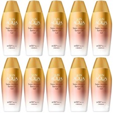 SKIN AQUA Super Moisture Barrier UV Gel 100g SPF50 PA   Sunscreen Set of 10