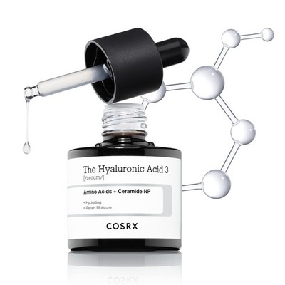  COSRX Pure Hyaluronic Acid 3% Serum, Reines Hyaluron Serum hochdosiert - mit 