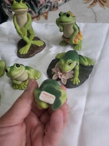 Vintage Flippin Frogs Collection 8 Pieces - Picture 3 of 12