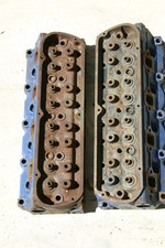 1969 Ford Mustang Cougar Torino 351w Cylinder Heads Ported C9oe 4v 69 Date 9d21