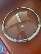 HARDLY USED HexClad 10 Inch Pan Lid Hybrid Cookware Tempered Glass Replacement