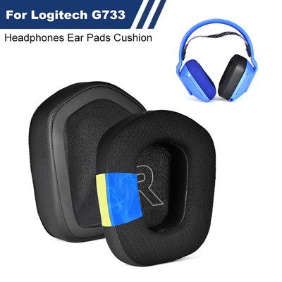 Cooling Gel Ear Pads Cushion fr Logitech G733 Lightspeed Gaming Wireless Headset