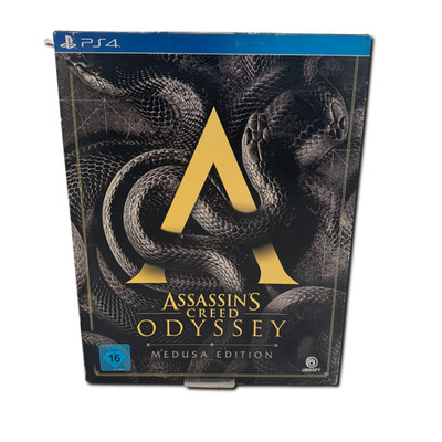 Assassins Creed Odyssey Medusa Edition Playstation 4 Spiel mit Figur PS4 Sony