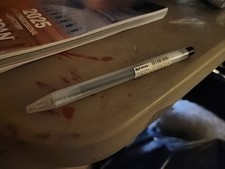 MUJI Smooth Gel Ink Knock Type Ballpoint Pen 0.5mm Black 1pc