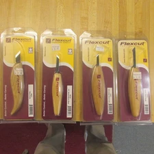 Flexcut Wood Carving Knife SKEWS KN11 MT18 KN31 KN32 4 LOT