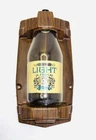 Vintage 1975 Schlitz Light Bottle Wall Sconce  Beer Sign 9.75”