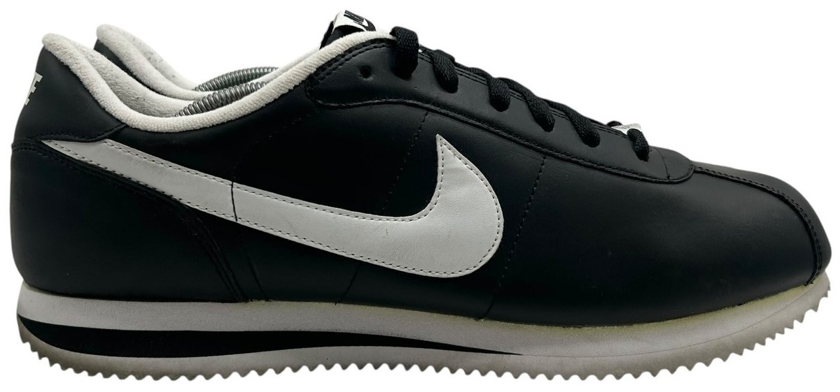 Preços baixos em Nike Cortez Basic Black White | eBay