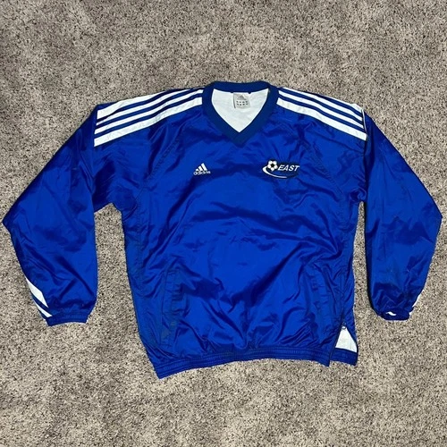 2006 vintage adidas lincoln way east soccer pullover - product listing photo
