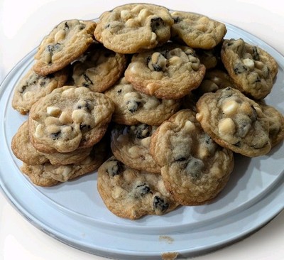 Homemade Red Tart Cherry & White chocolate Chip Butter Cookies Made To Order  