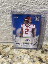 2021 Leaf Draft - Autographs Olaijah Griffin #BA-OG1 (AU, RC)