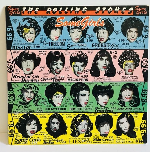 Rare 1st Press 1978 Rolling Stones Banned Album Cover "Some Girls" COC39108
