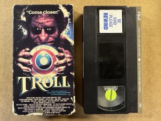 VHS — TROLL — True First Print •• Grey Guard ••