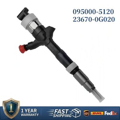 Diesel Fuel Injector 095000-5120 23670-0G020 For Toyota Corolla 1CD-FTV D4D