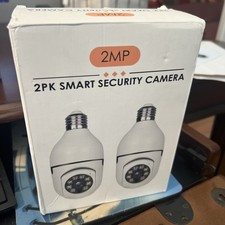 HD 2PK Smart Security Camera Bulb Wi-Fi Connection