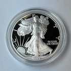 1991-S U.S. Mint — 1 Oz Proof American Silver Eagle — With Original Box And COA